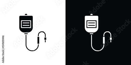 IV bag icon Vector scalable graphics