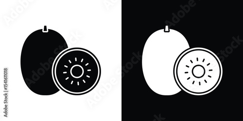 Kiwi icon Vector scalable graphics