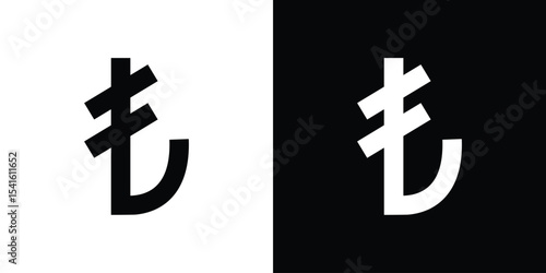 Lira sign icon Vector scalable graphics
