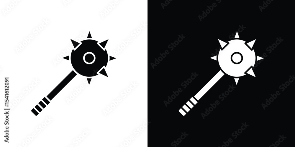 Obraz premium Mace icon Vector scalable graphics