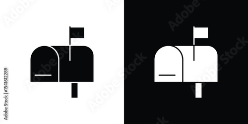 Mailbox icon Vector scalable graphics