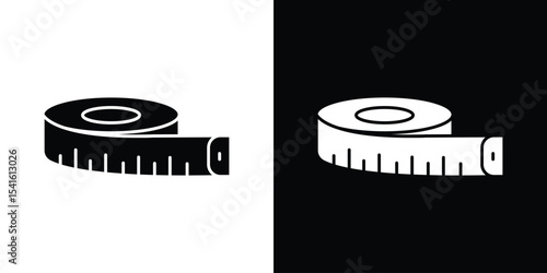 Measuring tape icon Vector scalable graphics