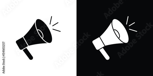 Megaphone icon Vector scalable graphics