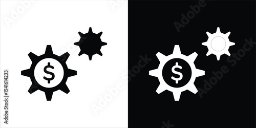 Money processes icon Vector scalable graphics