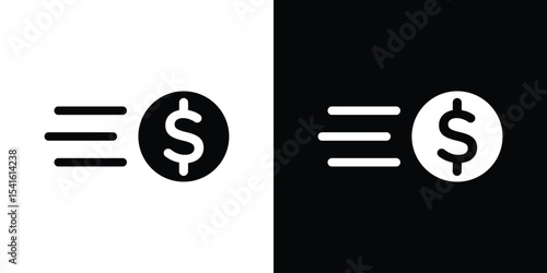 Money transfer icon Vector scalable graphics