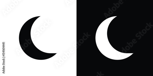 Moon icon Vector scalable graphics