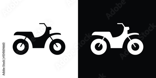 Motorcycle icon Vector scalable graphics