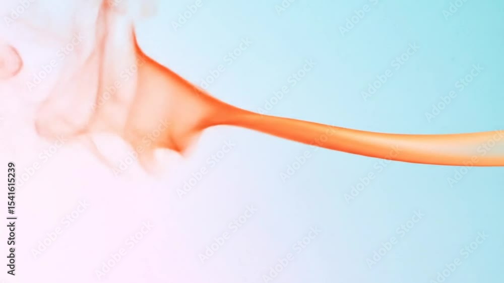 Orange Smoke Abstract Art Orange Smoke Abstract Art