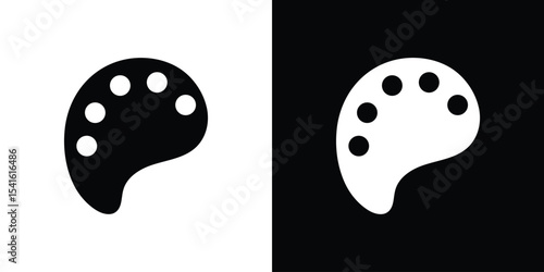 Palette icon Vector scalable graphics