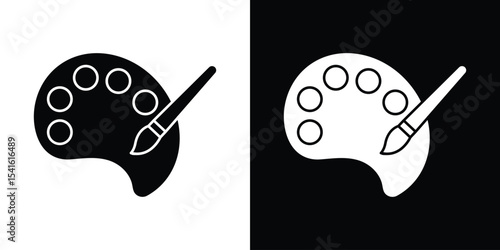 Palette icon Vector scalable graphics