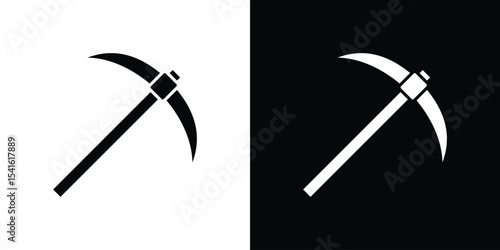 Pickaxe icon Vector scalable graphics