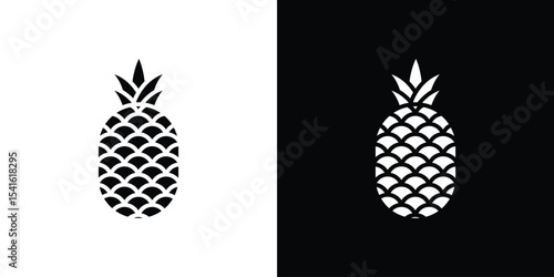 Pineapple icon Vector scalable graphics