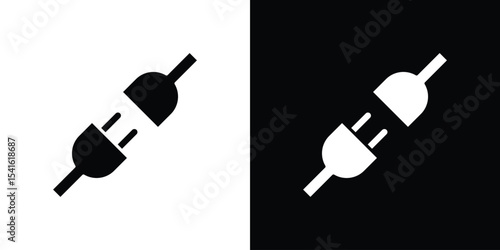 Plug connection icon Vector scalable graphics