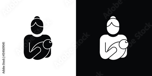 Postnatal care icon Vector scalable graphics