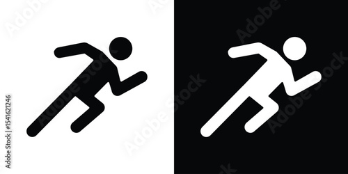Running icon Vector scalable graphics