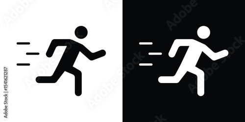 Running icon Vector scalable graphics