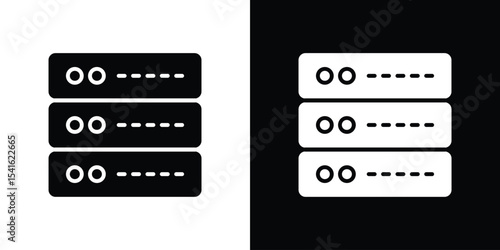 Server rack icon Vector scalable graphics