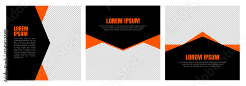 Minimal social media template. social media template pack to promote brand and advertise on different social media channels. Editable designs for promotion. templates for modern social media posts