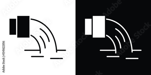 Sewage icon Vector scalable graphics
