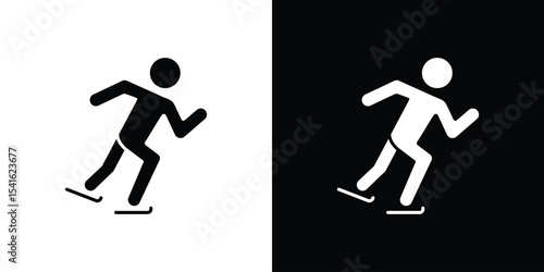 Skating icon Vector scalable graphics
