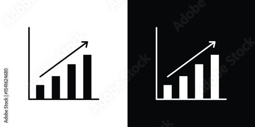 Stats icon Vector scalable graphics