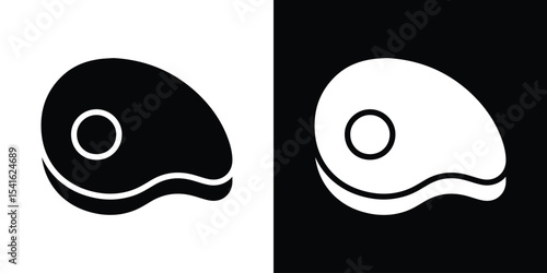 Steak icon Vector scalable graphics
