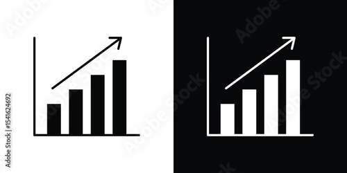 Stats icon Vector scalable graphics