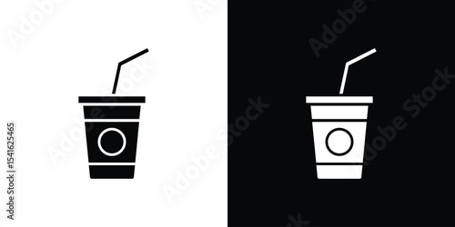 Swoosh Cup icon Vector scalable graphics
