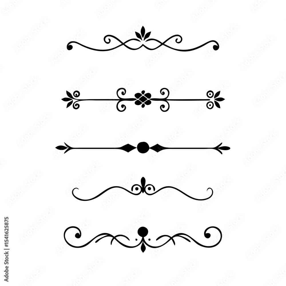 text dividers doodle set. Wedding decorative elements. Divider ornament, borders, floral, vintage line separators. Hand drawn vector illustration isolated on white background. Set page dividers.
text dividers doodle set. Wedding decorative elements. Divider ornament, borders, floral, vintage line separators. Hand drawn vector illustration isolated on white background. Set page dividers.