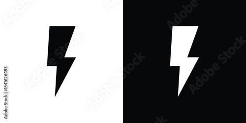 Thunder bolt icon Vector scalable graphics