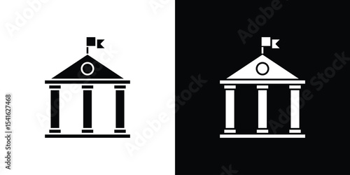 University icon Vector scalable graphics