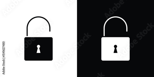 Unlock icon Vector scalable graphics