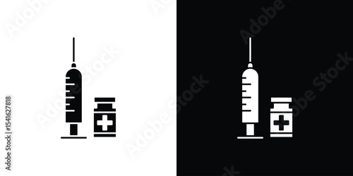 Vaccination icon Vector scalable graphics