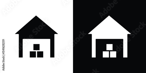 Warehouse icon Vector scalable graphics