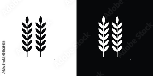 Wheat icon Vector scalable graphics