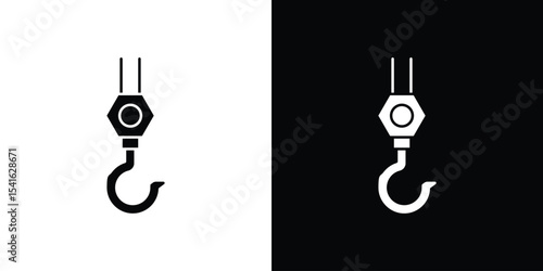 Winch hook icon Vector scalable graphics