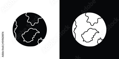 World icon Vector scalable graphics