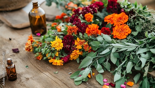 Autumnal Flowers  Essential Oils.