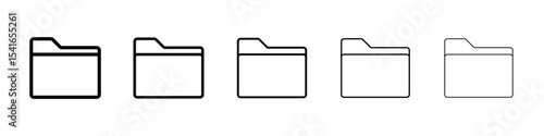 Pulse icon logo in stroke lines collection