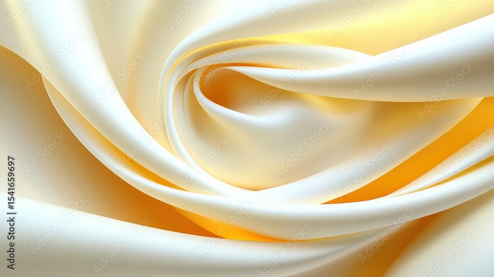 Creamy Silk Drape, Abstract Texture Creamy Silk Drape, Abstract Texture