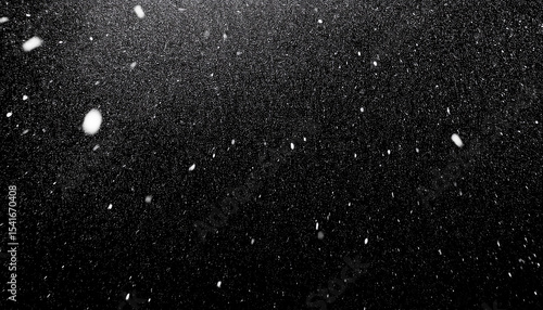realistic snow fall or falling snowflakes isolated on transparent background alpha channel or png stock video animation
