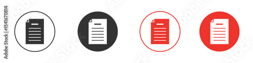 Assignment icon Logos. Flat Vector Icon Design Template