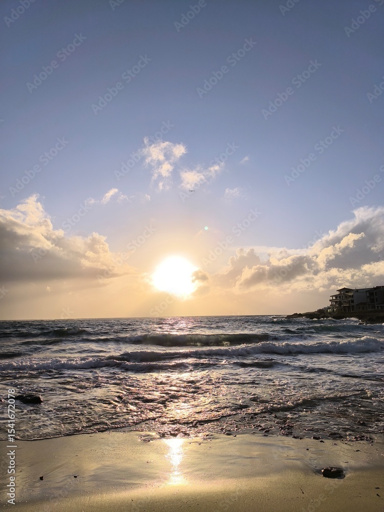 Obraz premium Sunset over the sea
