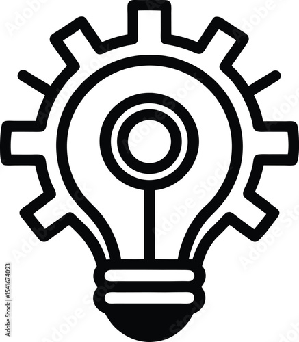 Innovation Icon Outline Vector Illustration