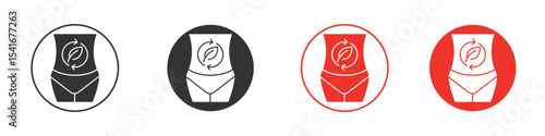 Detox icon Logos. Flat Vector Icon Design Template