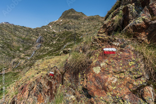 Photos long-distance trail, High Pyrenean Route (HRP) towards the Certascan refuge, Pal