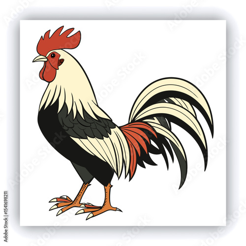 A mature, gray and white turkey hen is centered in a nest of straw. She is brooding over three eggs, with two small, light yellow chicks visible near the eggs. The turkey is positioned in a slightly c