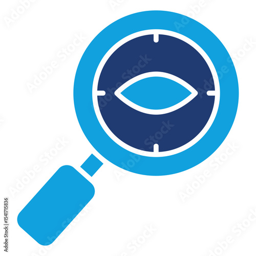 Transparancy Flat Blue Icon