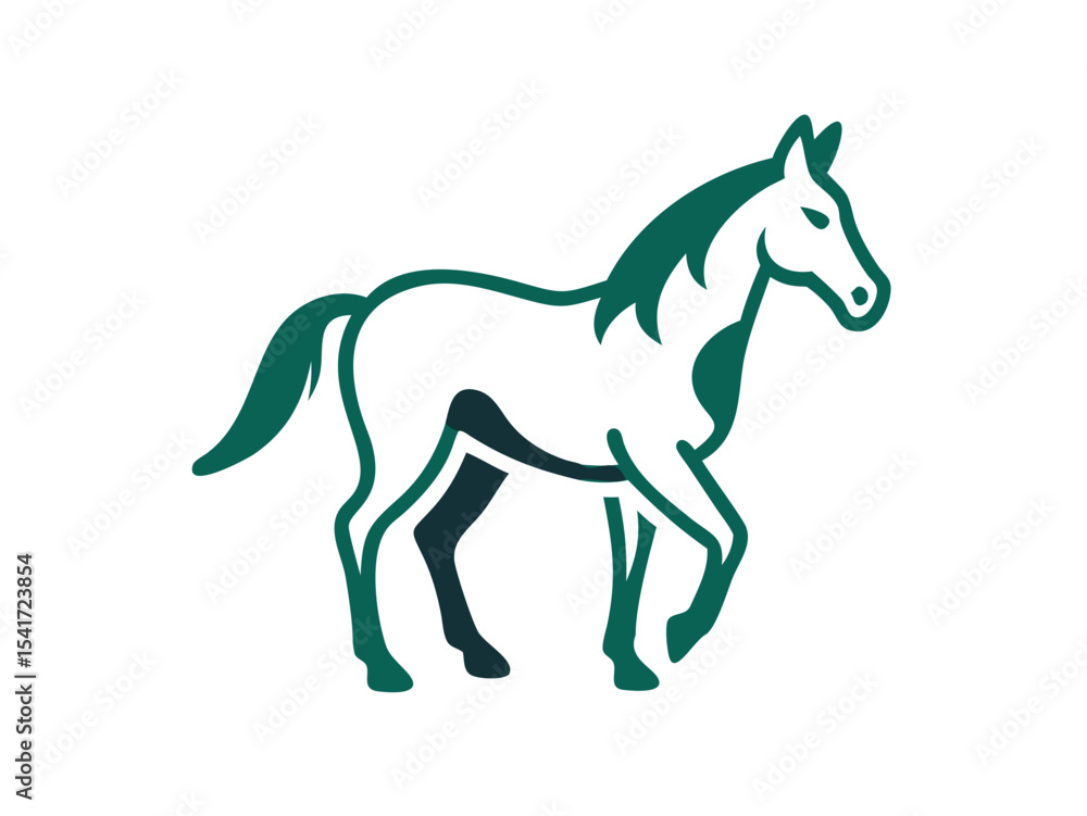 Powerful horse head logo design, perfect for branding. A stylized, profile view of a horse head, featuring bold lines and a modern, sophisticated design in shades of blue and white. Powerful horse head logo design, perfect for branding. A stylized, profile view of a horse head, featuring bold lines and a modern, sophisticated design in shades of blue and white.