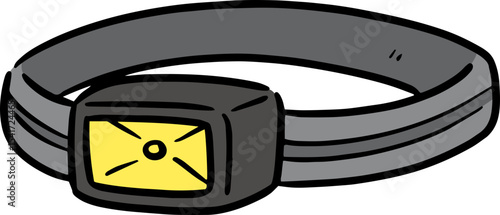 Illustration of headlamp
